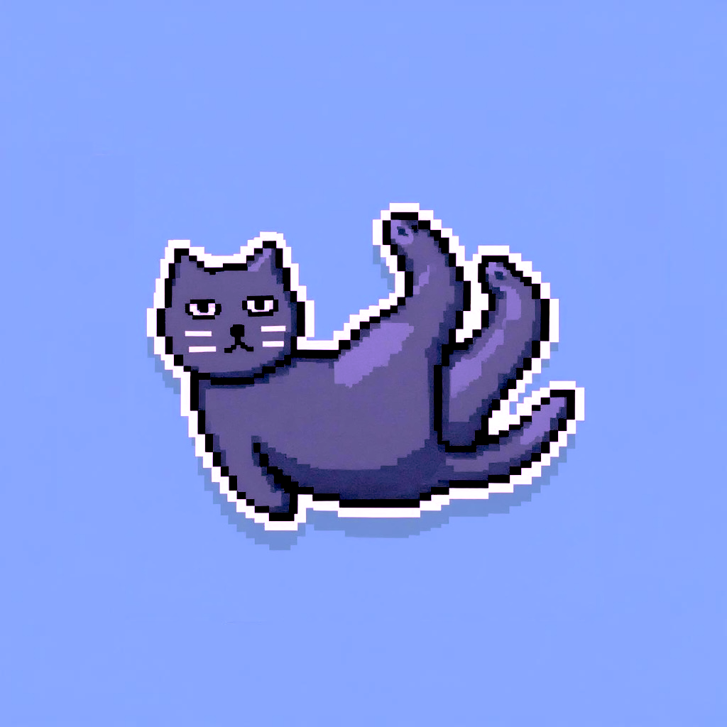 Cat Selfie Jump Icon
