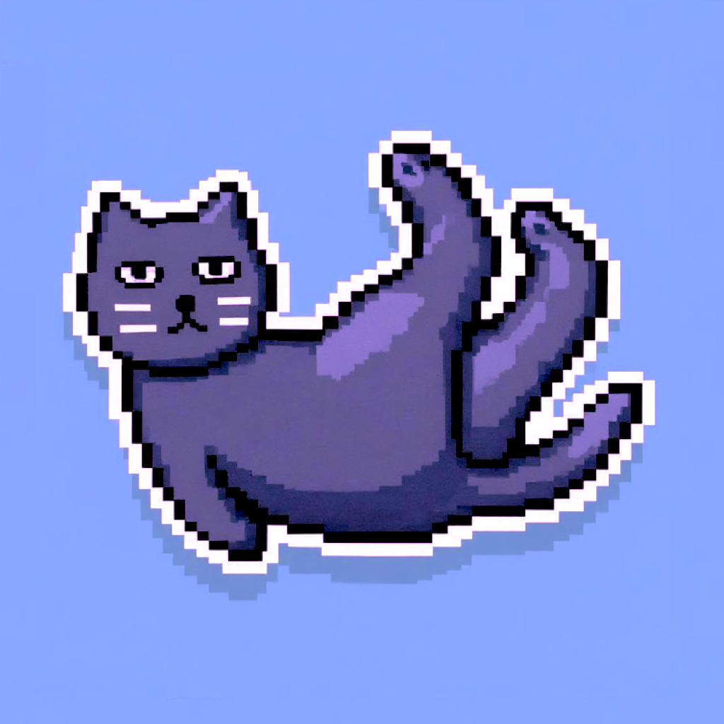 Cat Selfie Jump iOS Icon